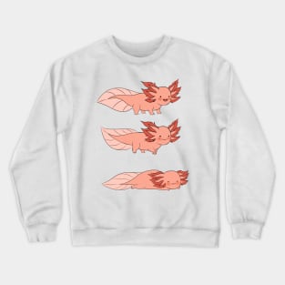 Axolotl Walk Crewneck Sweatshirt